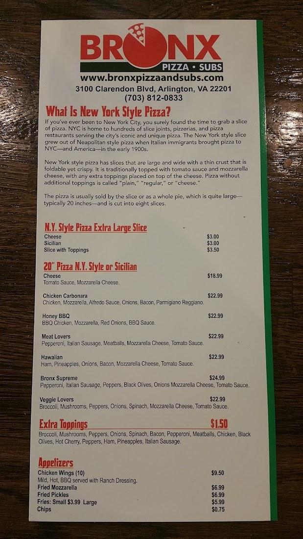 BRONX PIZZA